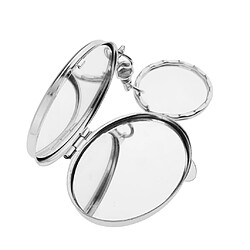 2 pièces portable pliant forme d'oeuf poche compacte maquillage miroir porte-clés