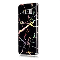 Avis Wewoo Coque noir pour Samsung Galaxy S8 + / G955 Or Motif Marbre Doux Etui de Protection Arrière