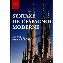 Syntaxe de l'espagnol moderne - Occasion