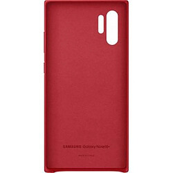 Avis Samsung Coque Rigide en Cuir Samsung EF-VN975LR pour Galaxy Note 10 Plus Rouge