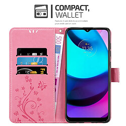 Cadorabo Coque Motorola MOTO E20 / E30 / E40 Etui en Rose