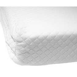 Avis Mendler 10cm Surmatelas en mousse à froid HWC-E63, Couvre-matelas, housse de matelas ~ 90x200cm