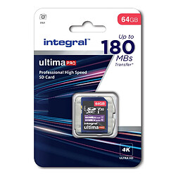 Carte SDXC INTEGRAL INSDX64G-180V30