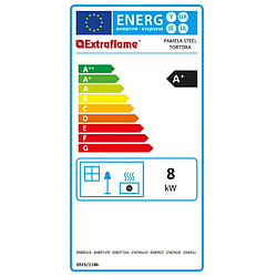 La Nordica Extraflame Poêle à granulés de bois 8kw noir/taupe - 1285400 - NORDICA EXTRAFLAME