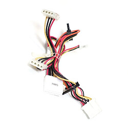 Câble Nappe Alimentation SATA Dell F4452 HDD SATA PWRFD Molex 4 Pin FD Floppy - Occasion