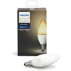 Philips ampoule Ambiance flamme E14 Blanc chaud/Froid [Classe énergétique A+]