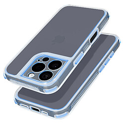 Avizar Coque pour iPhone 16 Pro Coins Antichoc Bumper Bleu Clair