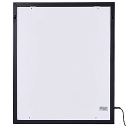 Acheter Beliani Miroir LED ODENAS Noir