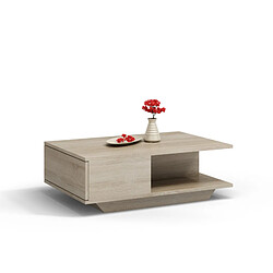 Vivaldi Table Basse Diver Chene Sonoma 90 cm