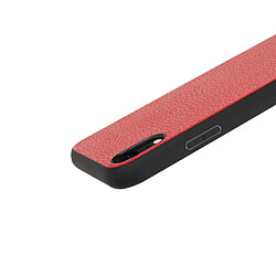 Avis Wewoo Housse Coque Etui de protection en TPU cuir PU pour iPhone XR Litchi rouge