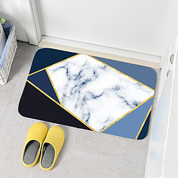 Universal Tapis de salle de bains en flanelle moderne Tapis de salle de bains douce et épaisse Tapis de salle de bains multitaille Tapis sanitaire absorbant Tapis de sol de cuisine Tapis de porte | Serviettes de bain (40 * 60)