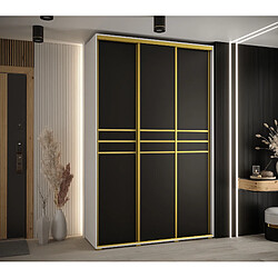 Abiks Meble Armoire Davos 10 À Portes Coulissantes 235,2/150/45 3 Portes