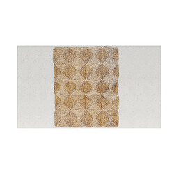 Avis ICONIK INTERIOR Tapis rectangulaire en jute - Boho Bali - 90x120 CM - Lubya Naturel