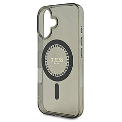 Guess Maroquinerie Guess Coque iPhone 16 - Noir