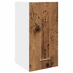 vidaXL Armoire suspendue vieux bois 30x31x60 cm bois d'ingénierie