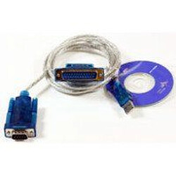 Disney USB A - Serial DB9 M-M 1,8m incl Adapter DB9 to DB25 F-M support window 7 & 8