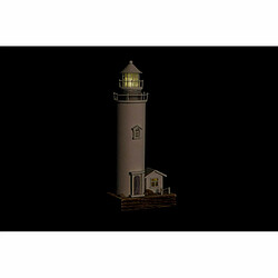 Acheter Figurine Décorative DKD Home Decor Blanc Phare Maison 30 x 13 x 8 cm