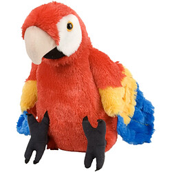 Wild Republic peluche Ara Rouge de 30 cm coloré