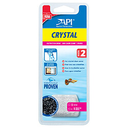 Filtration en Dose Crystal de Taille 2 pour Aquarium - Rena API - x1