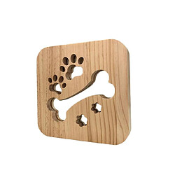 Universal Lampe frontale en bois griffes de chien loup enfants lumineux enfants chambre à coucher décoration lampe thermique LED USB lumineux pour les enfants cadeaux |