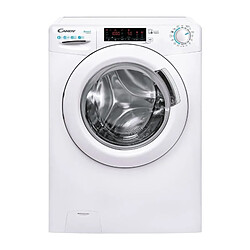 Lave-linge hublot pose libre CANDY CS 128TXME-S - 8 kg - Moteur Induction - Largeur 60 CM - 1200 trs/min - Blanc