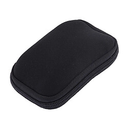 Wewoo Housse pour sac de rangement en néoprène avec disquetaille du 12x8cm noir