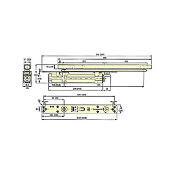 Acheter DORMAKABA Fermeporte ITS 96 force 3-6 fourni sans bras