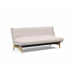 Inside 75 Canapé Lit ASLAK 120 Nordic Cover Soft Spring tissu 300 Weda sand