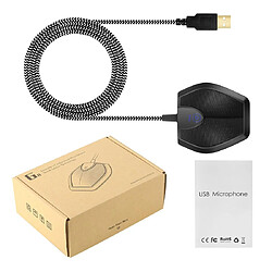 Yonis Microphone USB Omnidirectionnel Pour PC Mac