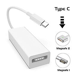 Acheter Wewoo Adaptateur USB Mag-Safe C vers Magnétiqueadaptateur convertisseur de charge vers Type C compatible avec MacBook Pro / Aircommutateur Nintendotéléphone et autres périphériques USB Ccompatible