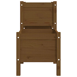 Acheter vidaXL Jardinière Marron miel 178,5x44x75 cm Bois massif de pin