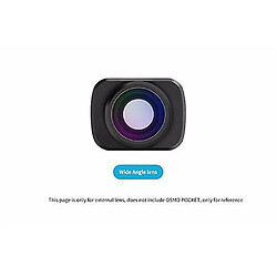 Avis Universal Objectif macro grand angle pour dji osmo poche hd anti-vibration caméra d'épaule