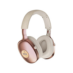 House Of Marley EM-JH151-CP Casque Audio Sans Fil Annulation du Bruit Active Détachable Coton Bluetooth Copper