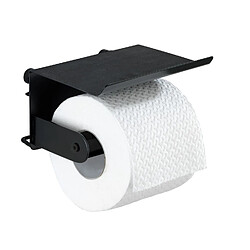 WENKO Dérouleur de papier WC indus avec support Classic - Noir