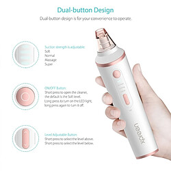 Avis Wewoo Brumisateur blanc XPREEN XPRE037 sans fil de charge multi-fonction Blackhead Extractor Pore Cleanser avec quatre sondes et fonction d'éclairage LED