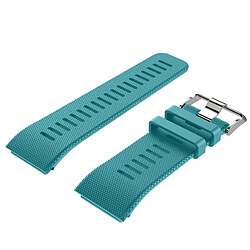 Wewoo Bracelet pour montre connectée Dragonne Sport en silicone Garmin Vivoactive HR Bleu Tiffany