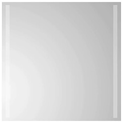 Maison Chic Miroir à LED,Miroir Lumineux LED pour salle de bain,Miroir decoration 60x60 cm -MN84561