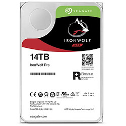 Acheter Seagate Technology IronWolf Pro Disque Dur Interne 14To HDD 3.5" 7200RPM SATA Argenté