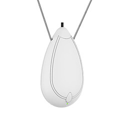 Mini Collier Purificateur D'air USB Personals Wearable Negative Ion AIR White