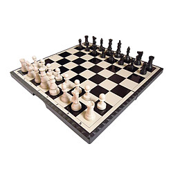 11 pouces Magnétique Voyage Jeu d'échecs avec Pliage Échiquier 32 Chessman pour Débutant, Enfants et Adultes