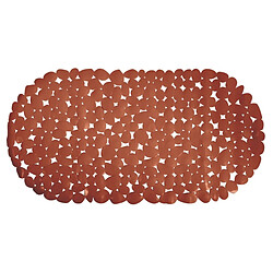 MSV Tapis antidérapant fond de baignoire PVC 35x68cm Terracotta