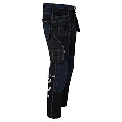 Avis Pantalon Avacore, stretch, cordura, noir et bleu marine, taille 48, Avaflex