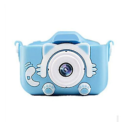 Universal Caméra pour enfants mignon Cat Mini Digital HD Cameras Screen For Children Boys Girls Girls Birthday (bleu)