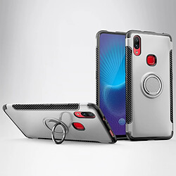 Wewoo Coque Étui de protection magnétique à 360 degrés avec bague de rotation pour Vivo NEX A argent