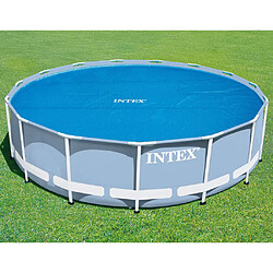 INTEX Couverture solaire de piscine ronde 549 cm 29025 pas cher