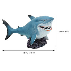 Universal 1 aquarium déco mode belle idée requin déco requin artisanat pour la maison bureau aquarium | Décorations pas cher