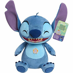 BigBuy Home Jouet Peluche Stitch Laughs and Trembles 25 cm Multicouleur