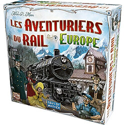 Asmodee - AVE02 - Jeu de Stratégie - Les Aventuriers du Rail Europe - Compatible avec Alexa