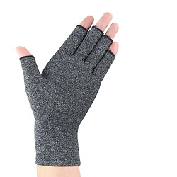 INF Gants de compression contre l'arthrite Gris Grey S