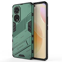 Coque en TPU anti-rayures avec béquille vert pour votre Huawei nova 9/Honor 50